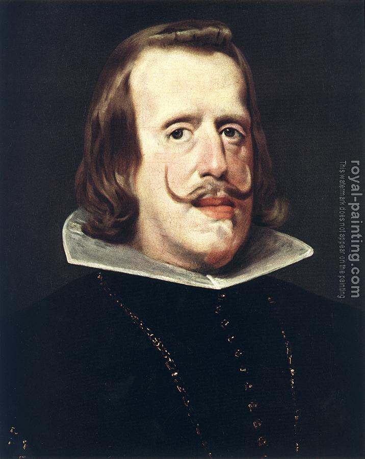 Diego Rodriguez De Silva Velazquez : Portrait of Philip IV